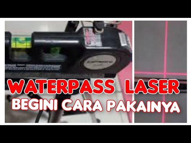 HOW TO USE THE NEWEST LASER WATERPASS OR DIGITAL WATERPAS 2022