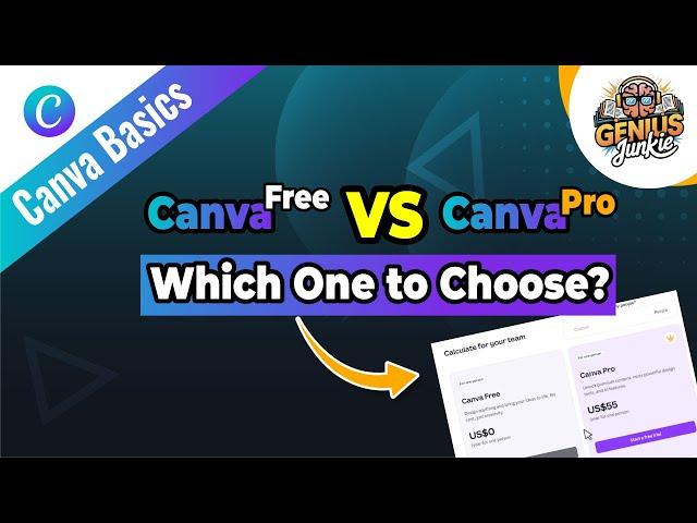 Canva Free vs Canva Pro Which One is Right for You | Genius Junkie