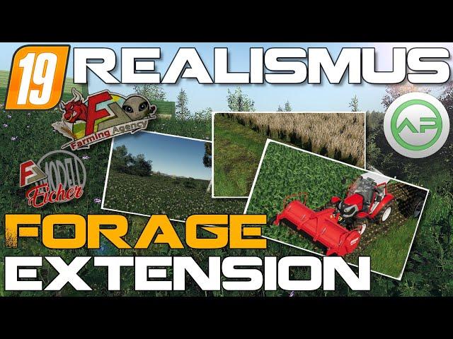  [LS19] | Realismus Mods | ️ Forage Extension by Farming Agency ️ | Endlich richtig füttern