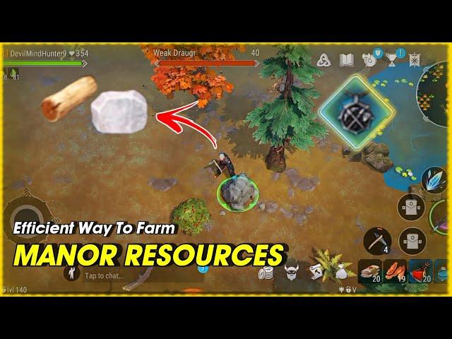 Efficient Way To Farm Manor Resources In Frostborn