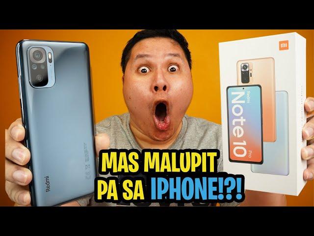 REDMI NOTE 10 PRO - MAS MALUPIT PA SA IPHONE?!