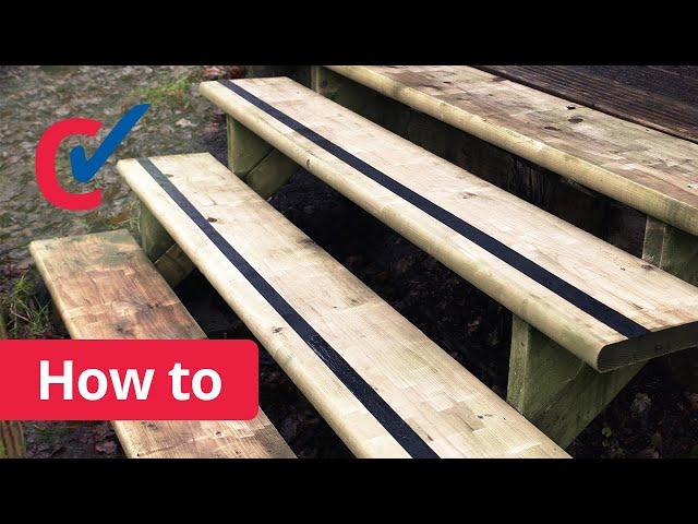 How to create and install anti-slip steps | How to | Checkatrade.com