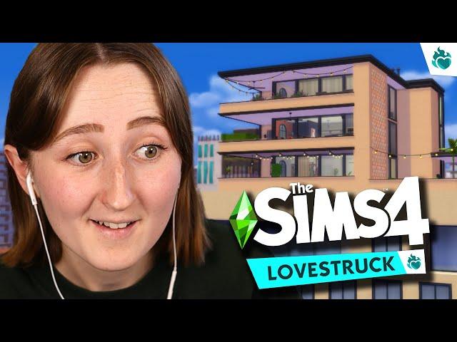 i built *custom* PENTHOUSE APARTMENTS in The Sims 4: Lovestruck