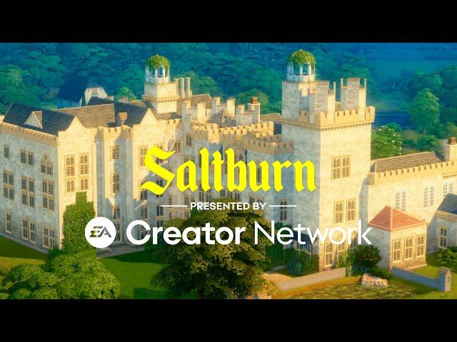 ️SALTBURN ️ NO CC| #eacreatornetwork | THE SIMS 4 CASTLE ESTATE | SPEED BUILD | BY RUSTICSIMS