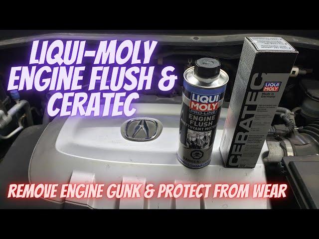 how to use liqui moly engine flush & ceratec