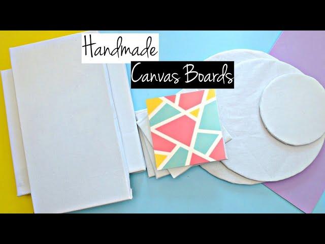 How to make Canvas at home | DIY Handmade/Homemade Canvas Board