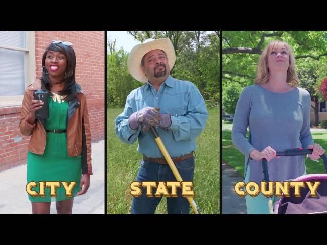 What's the difference between your city, state and county government?