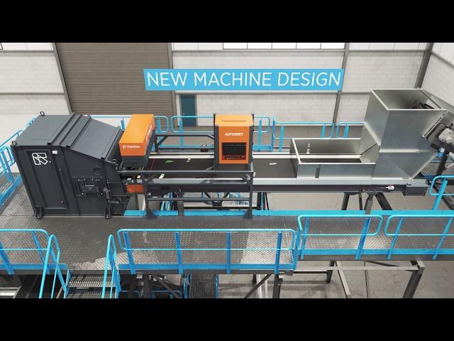 TOMRA AUTOSORT Sorting Animation - Recycling Sorting Technology