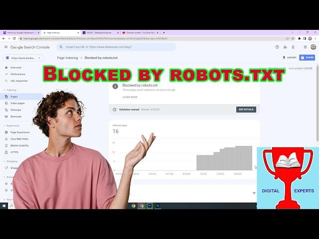 How to fix:  Blocked by robots.txt