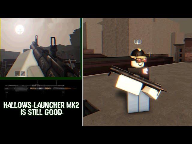 Hallows-Launcher MKII is Still Good in Roblox Criminality.