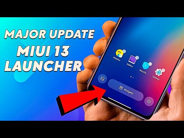 NEW CHANGES - MIUI 13 Launcher with SPECIAL WIDGETS - Download Now