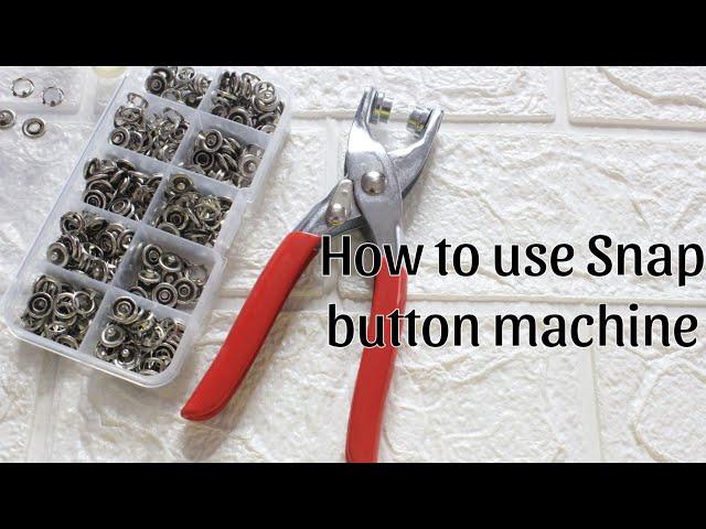 How to use Snap Button Machine Meesho online product #home #sewinghacks #sewingtips #easy #diy