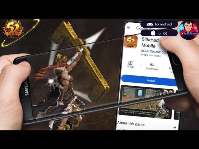 SILKROAD ORIGIN MOBILE (PRE-DOWNLOAD) 2024 Online Classic-RPG Mobile Beta Pre-Download