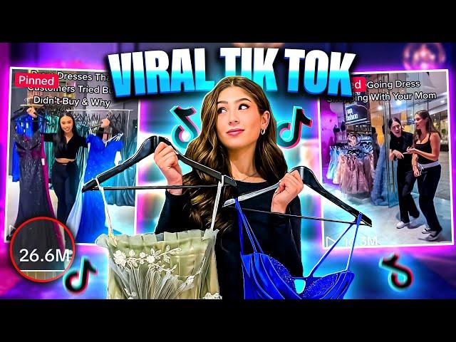 We Tired On TikTok's MOST VIRAL Prom Dresses (Crazy Views)