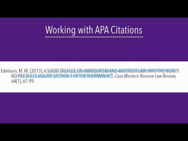 What is Sentence Case? Formatting Correct APA Citations