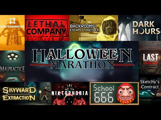 HALLOWEEN Marathon 10 Hour Special 10 Different Games