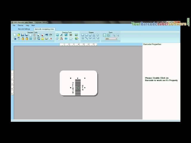 Design and print barcode images using DRPU Barcode Label Maker Software