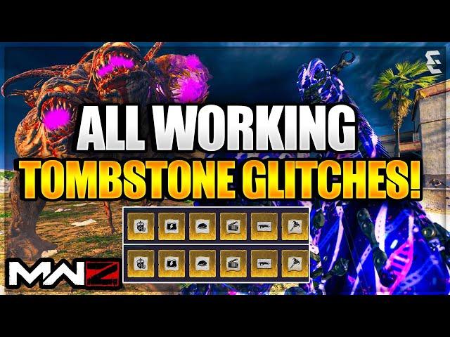 *NEW* ALL WORKING TOMBSTONE GLITCHES & DUPLICATION GLITCH! AFTER PATCH *DO NOW* -MW3 ZOMBIES GLITCH!