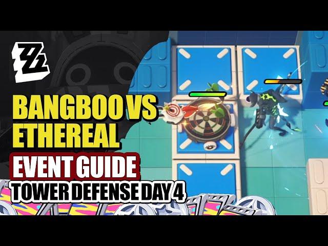 Bangboo VS Ethereal Event Guide Day 4 | Tower Defense Perfect Score Strategy | Zenless Zone Zero 1.4