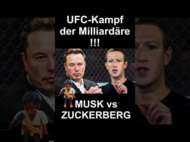 Musk vs Zuckerberg im Ultimate Fighting