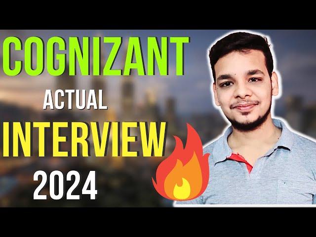 Cognizant GenC 2024 Interview Experience | Cognizant Actual Interview Questions | #Cognizant Latest