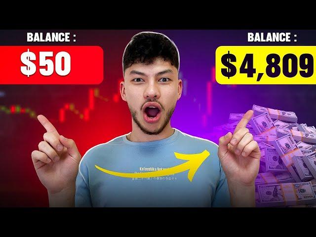 BINOMO TRADING | Ideal Trading Strategy for Beginners: $4,809 IN 9 MIN