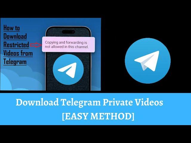 How To Download Video From Telegram | Telegram Private Channel / Group Video Media download (2024)