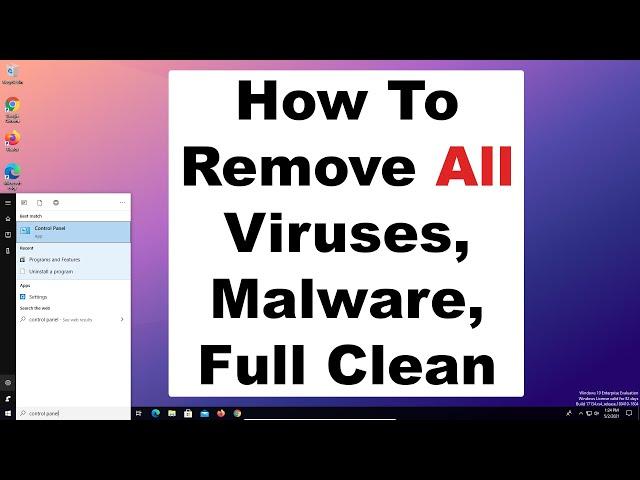 How to remove computer virus, malware, spyware, full computer clean and maintenance 2021