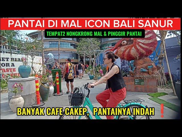 Pantai di belakang Mal ICON BALI, Banyak Tempat Ngopi Pinggir Pantai Cakep