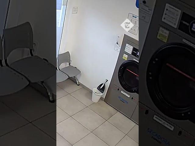 Man narrowly escapes washing machine explosion caused by charger