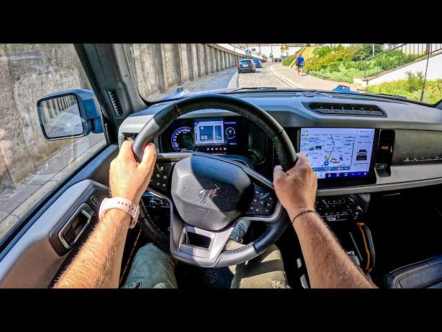 NEW Ford Bronco Badlands  2024  [2.7 V6 335hp] |0-100| POV Test Drive #2118 Joe Black