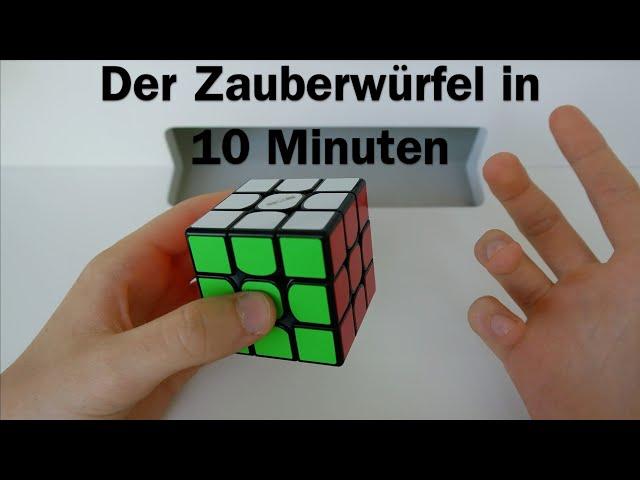 Löse den Rubik's Cube in 10 minuten - Der Zauberwürfel für Anfänger