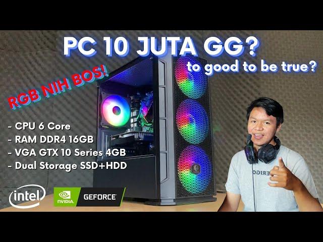 Rakit PC Gaming 10 Juta Mid Range Akhir Tahun 2021 | to good to be true?