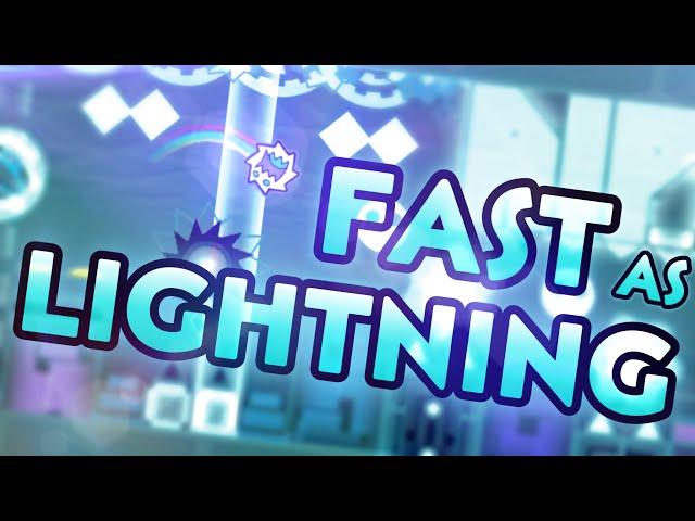 MY FAVORITE LEVEL! “Fast As Lightning” by Ripplez - Geometry Dash 2.11 | Bypipez