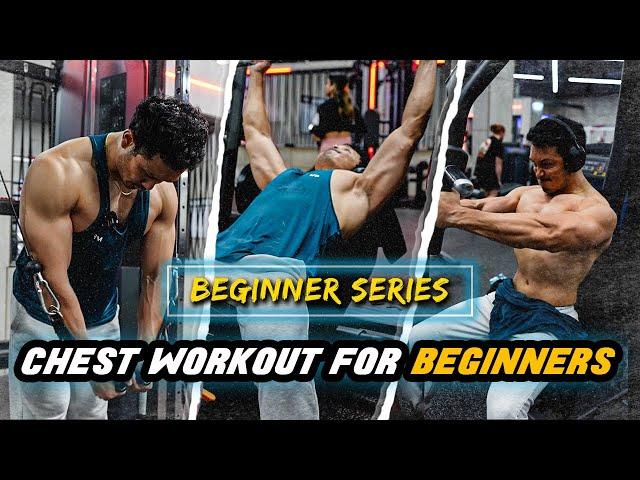 BIG CHEST WORKOUT for BEGINNERS in HINDI |चेस्ट वर्कआउट बिगिनर्स के लिए|