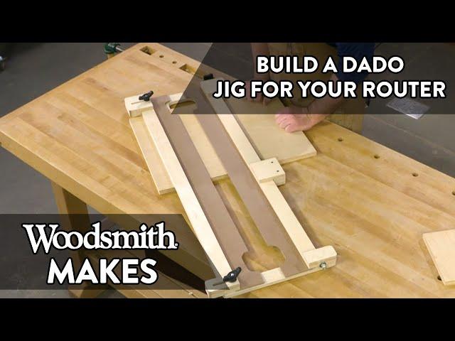 Making the Woodsmith Router Dado Jig