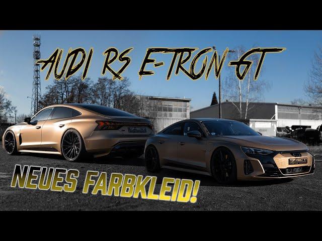 Audi RS E-Tron GT  in neuer Farbe  Top Secret Tuning