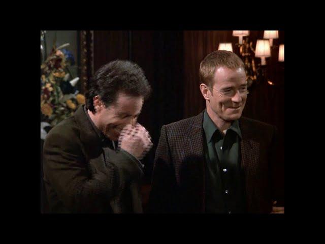 Bryan Cranston cracking Jerry Seinfeld Up | Seinfeld | Bits of Pop Culture