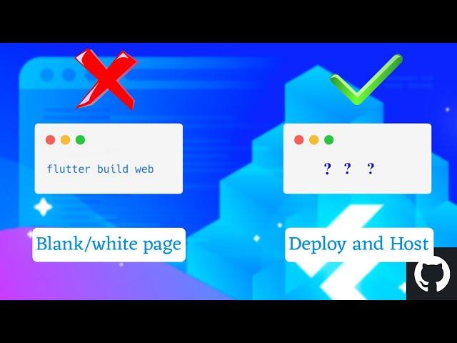 flutter web host | flutter web white and blank page | flutter web app host free | flutter tutorial