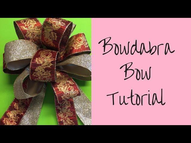 Bowdabra Easy Bows - Stacked Bow Tutorial