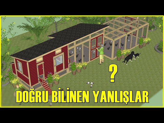 HOBİ KÜMESİ NASIL OLMALI ? Tavuk Kümesi Yapımı Dikkat edilmesi gerekenler!