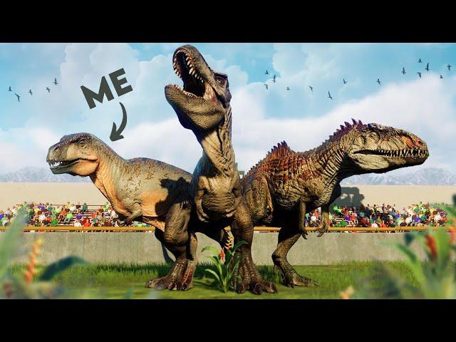 Carnivore Battle Royale... And I Play As One Of The Dinosaurs! Jurassic World Evolution 2