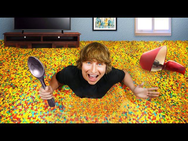 I Turned My Bedroom Into A Cereal Bowl!