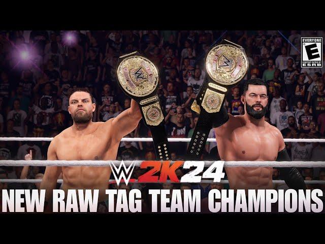 WWE NEW WORLD TAG TEAM TITLE W/ THE JUDGMENT DAY | WWE 2K24 PC MODS