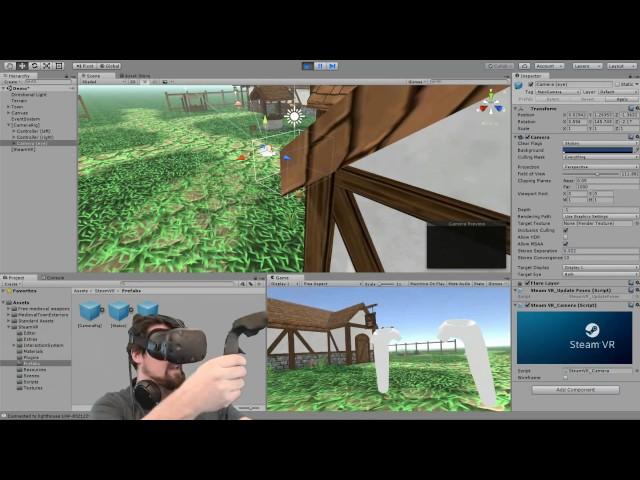 Adding Steam VR to your Unity project!