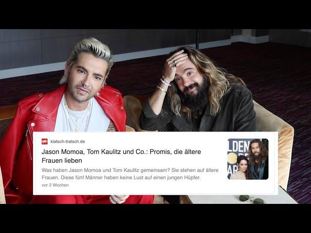 Bill und Tom Kaulitz: über romantische Dates mit Heidi, falsche Partner, ihre BÖSESTEN Schlagzeilen