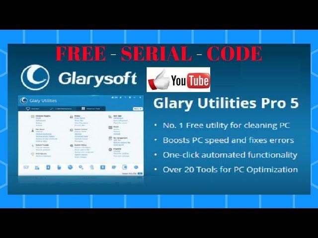 Glary Utilities 5 Pro-  Code  Registration 100% Free ;) :)