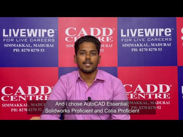 Student View _ CADD Centre Simmakkal Madurai| Best CAD Coaching in Madurai