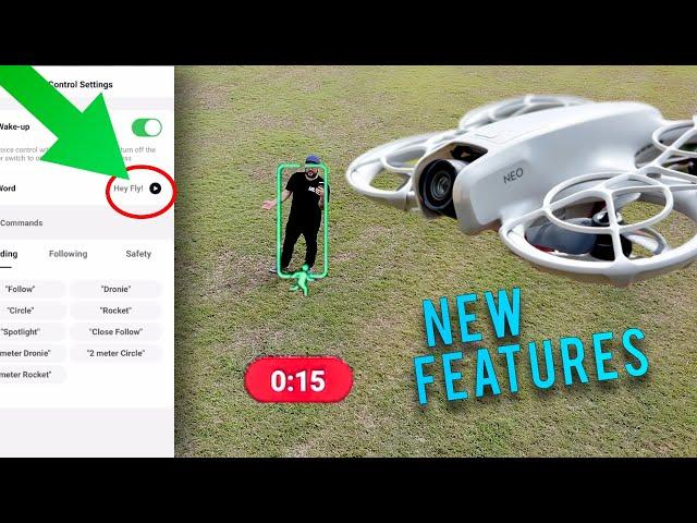 DJI Neo Update with NEW Features and Epic Shooting Modes