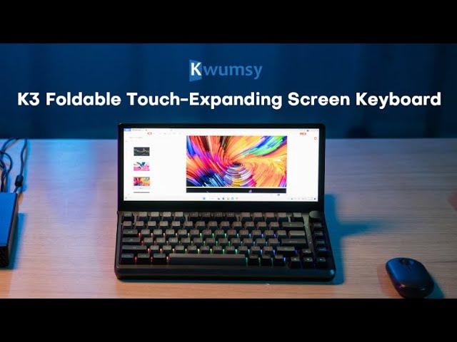 kwumsy K3 Touch-Expanding Screen Keyboard